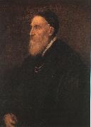  Titian Self Portrait painting